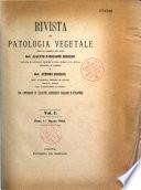 Rivista di patologia vegetale ...