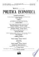 Rivista di politica economica