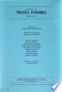 Rivista di politica economica