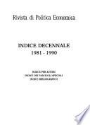 Rivista di politica economica