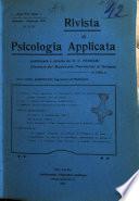 Rivista di psicologia applicata