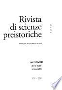 Rivista di scienze preistoriche