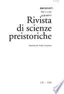 Rivista di scienze preistoriche