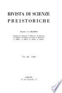 Rivista di scienze preistoriche