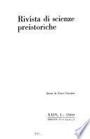 Rivista di scienze preistoriche
