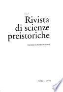 Rivista di scienze preistoriche