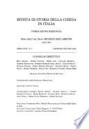 Rivista di storia della chiesa in Italia