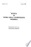 Rivista di storia della storiografia moderna