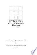 Rivista di storia della storiografia moderna