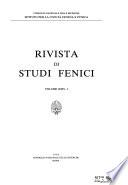 Rivista di studi fenici