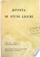 Rivista di studi liguri