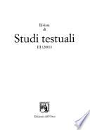 Rivista di studi testuali