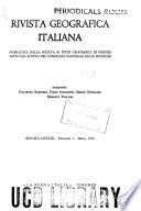 Rivista geografica italiana