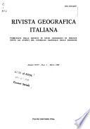 Rivista geografica italiana
