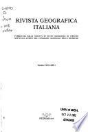 Rivista geografica italiana