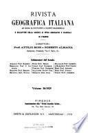 Rivista geografica italiana