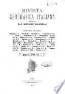 Rivista geografica italiana pubblicata dalla Società di studi geografici..