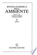 Rivista giuridica dell' ambiente