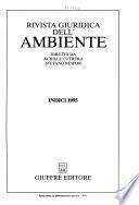Rivista giuridica dell' ambiente