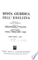 Rivista giuridica dell'edilizia