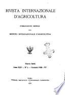 Rivista internazionale d'agricoltura pubblicazione mensile dell'Istituto internazionale d'agricoltura