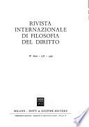 Rivista internazionale di filosofia del diritto