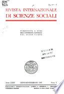 Rivista internazionale di scienze sociali