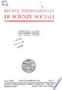 Rivista internazionale di scienze sociali