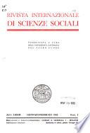 Rivista internazionale di scienze sociali