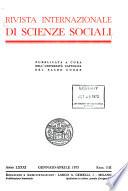 Rivista internazionale di scienze sociali