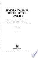 Rivista italiana di diritto del lavoro