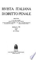 Rivista italiana di diritto penale