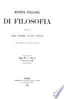 Rivista italiana di filosofia