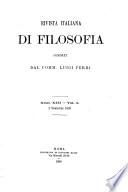 Rivista italiana di filosofia