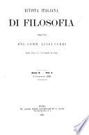 Rivista italiana di filosofia