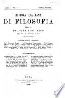 Rivista italiana di filosofia