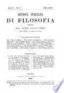 Rivista italiana di filosofia