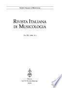 Rivista italiana di musicologia