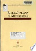 Rivista italiana di musicologia