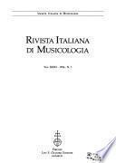 Rivista italiana di musicologia