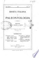 Rivista italiana di paleontologia