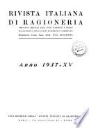 Rivista italiana di ragioneria