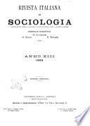 Rivista italiana di sociologia