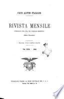 Rivista mensile del Club alpino italiano