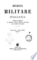 Rivista militare italiana raccolta mensile di scienze, arte e storia militare dell'esercito italiano