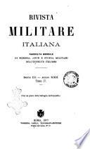 Rivista militare italiana raccolta mensile di scienze, arte e storia militare dell'esercito italiano