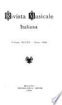 Rivista musicale italiana