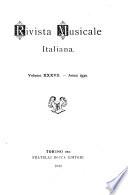 Rivista musicale italiana