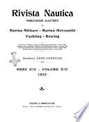 Rivista nautica rowing, yachting, Marina militare e mercantile