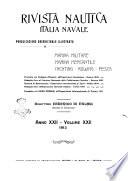 Rivista nautica rowing, yachting, Marina militare e mercantile